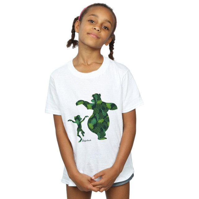 Li-cense Jungle book meisjes mowgli en baloo dansen katoenen t-shirt UTBI572_white large