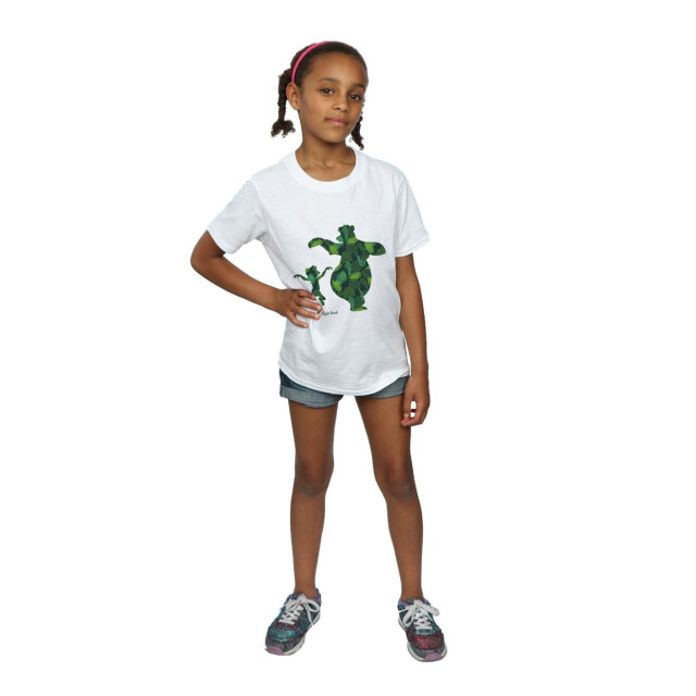 Li-cense Jungle book meisjes mowgli en baloo dansen katoenen t-shirt UTBI572_white large