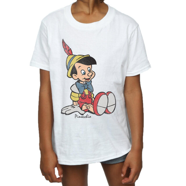 Li-cense Pinocchio klassiek katoenen meisjes t-shirt UTBI618_white large