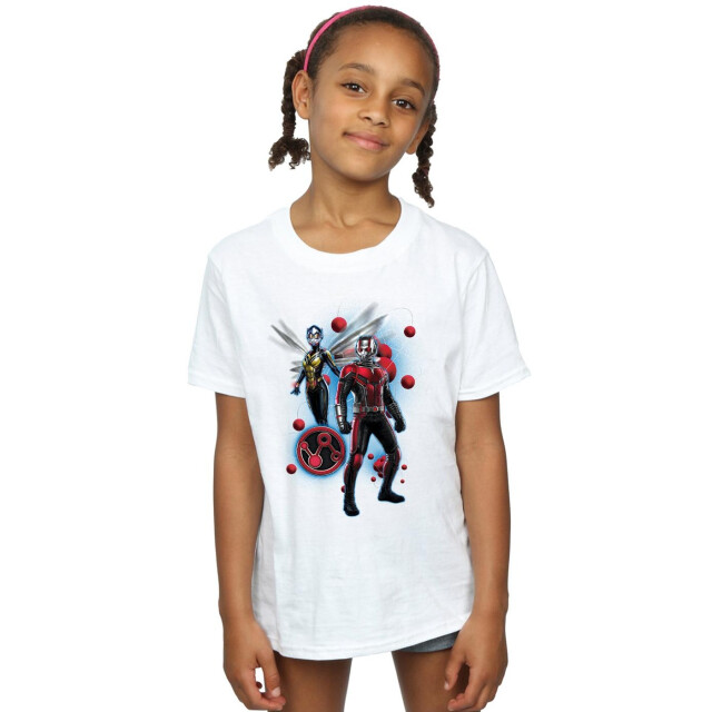 Li-cense Ant-man and the wasp katoenen t-shirt voor meisjes particle pose UTBI554_white large