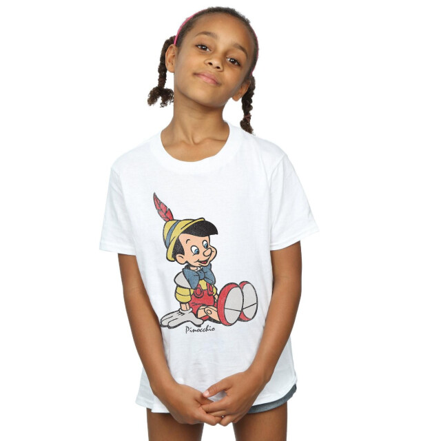 Li-cense Pinocchio klassiek katoenen meisjes t-shirt UTBI618_white large