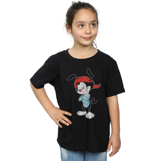Li-cense Animaniacs katoenen t-shirt wakko classic pose voor meisjes UTBI6518_black large