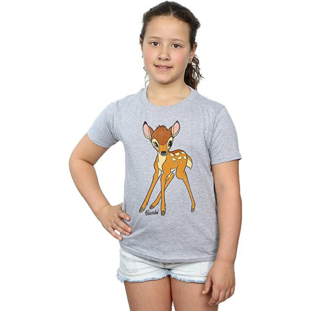 Li-cense Bambi meisjes klassiek t-shirt UTBI889_sportsgrey large