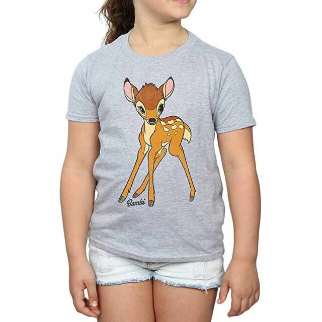 Li-cense Bambi meisjes klassiek t-shirt UTBI889_sportsgrey large