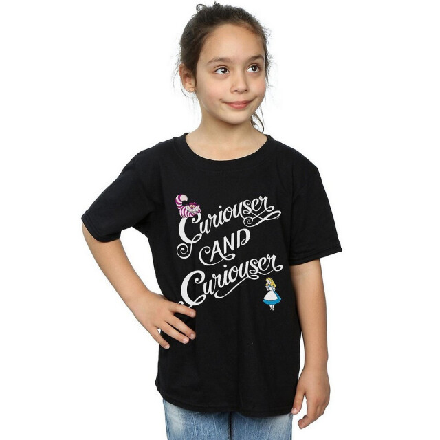 Li-cense Alice in wonderland katoenen t-shirt voor meisjes UTBI886_black large