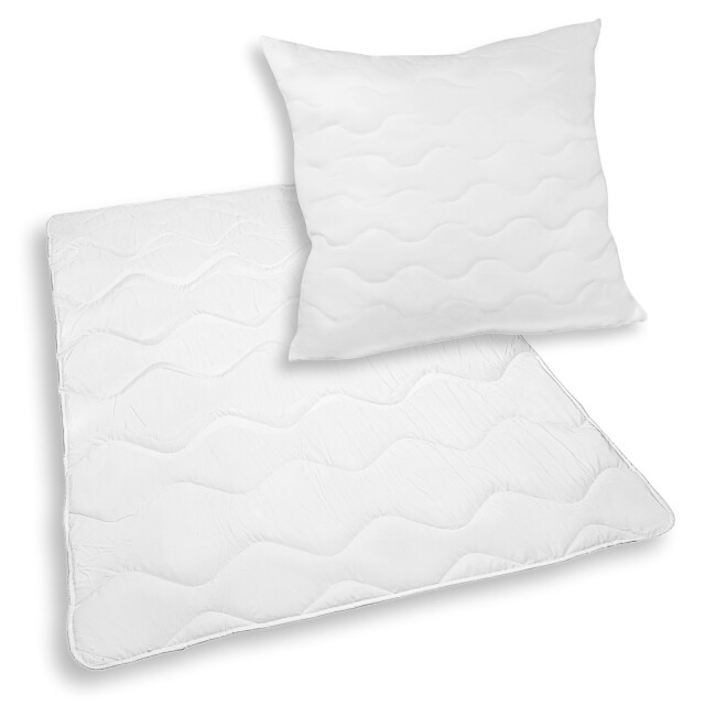 Hanse® Dekbedset 1-persoons met kussen 135x200 cm 1000+800 gram 3131920 large