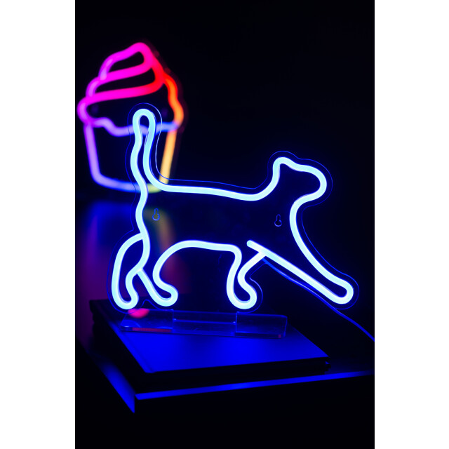 Leitmotiv neon light walking cat - 3062270 large