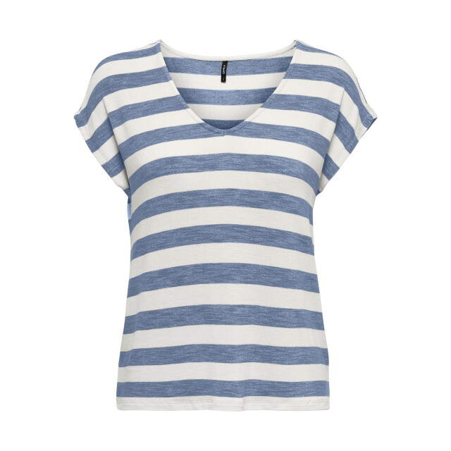 Only Onllira life s/s v-neck top jrs noo 15252103 large