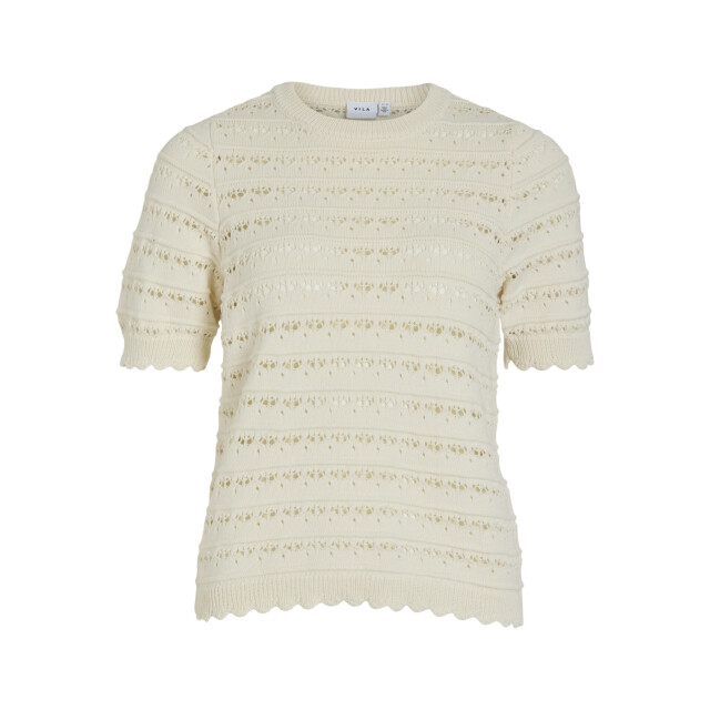 Vila Vidolise 2/4 sleeve o-neck knit top 14103867 large