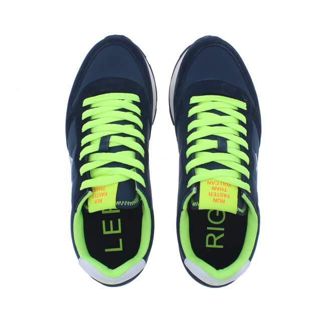 SUN68 Tom fluo heren sneaker | heren | maat: | stof en immitatieleer 109581 large