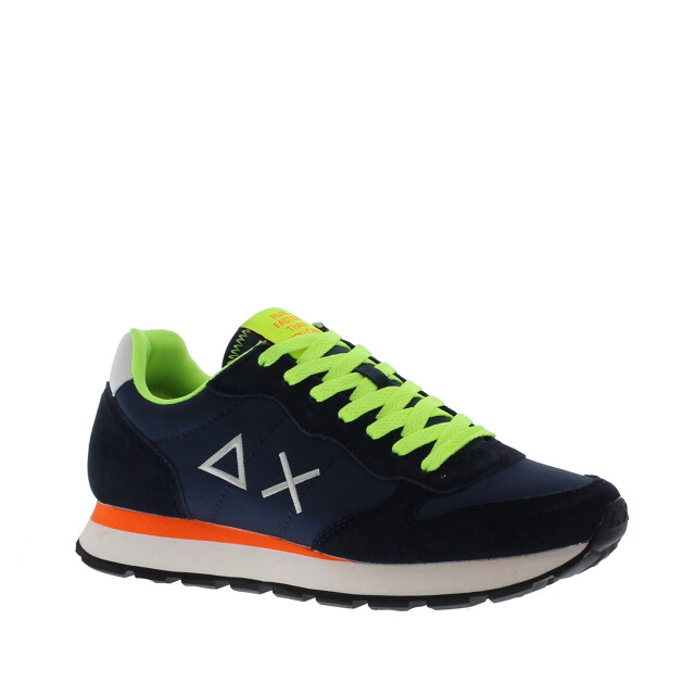 SUN68 Tom fluo heren sneaker | heren | maat: | stof en immitatieleer 109581 large