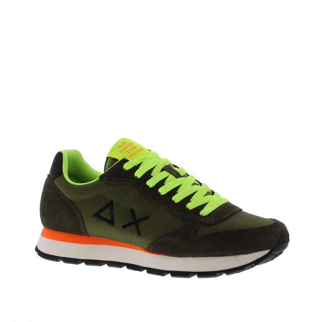 SUN68 Tom fluo heren sneaker | heren | maat: | stof en immitatieleer 109581 large