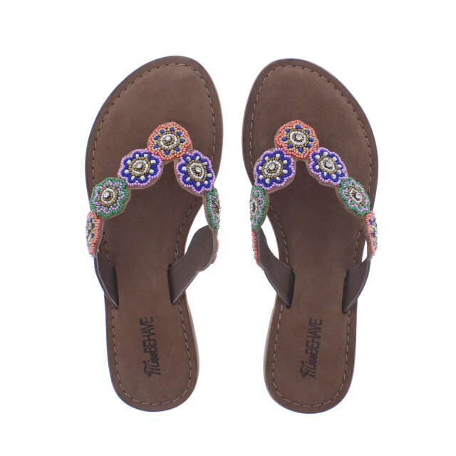 Miss Behave Wisdom slipper multi | dames | maat: | combinatie 109967 large