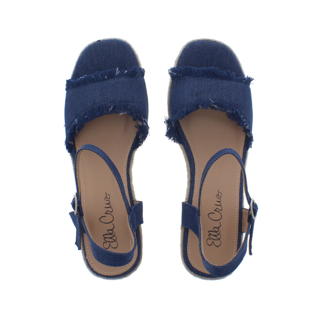 Ella Cruz Weqar espadrille jeans | dames | maat: | canvas 110046 large