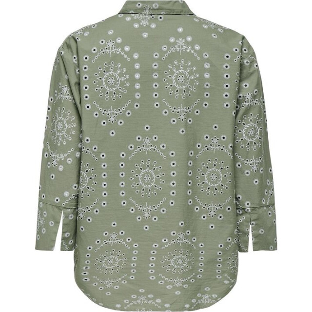 Jacqueline de Yong Jdyemma 34 embroidery shirt wvn ex dessin 4309.29.0018 large