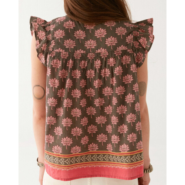 Maison Hotel Charlize blouse mondrian Charlize blouse Mond large