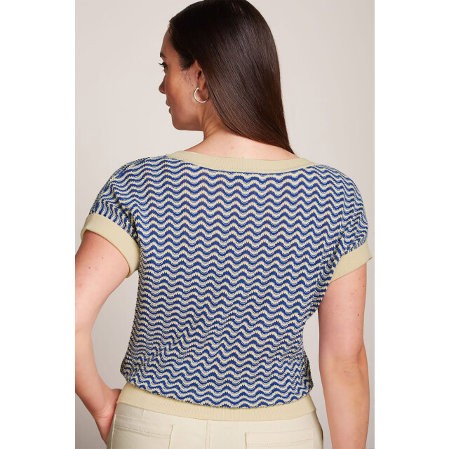 King Louie Boatneck top tide 09655490-490 large