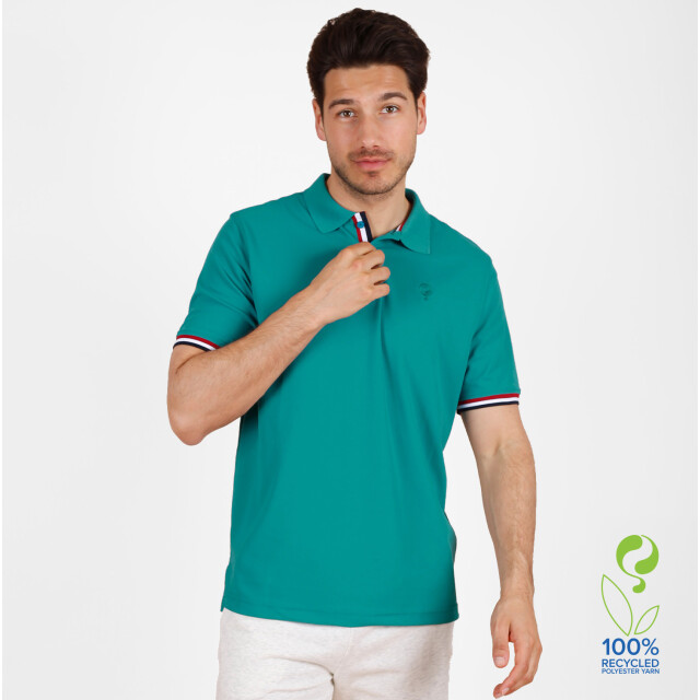 Q1905 Polo shirt matchplay teal QM2653525-950-1 large