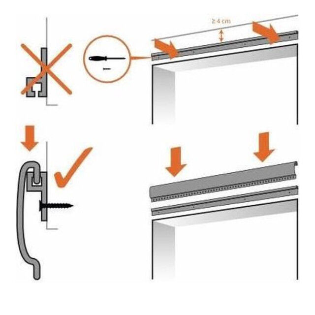 Vliegengordijnenexpert Vliegengordijn hulzen antraciet 90 x 210 cm op het kozijn 8718885000030 large