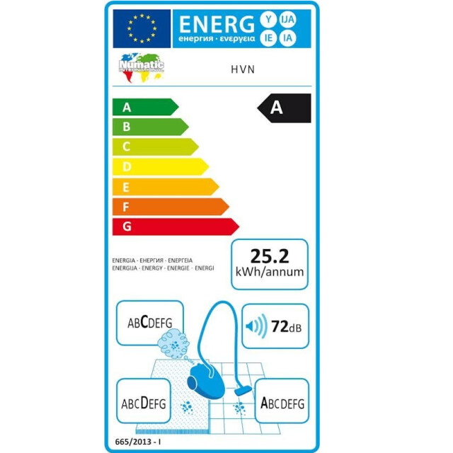 Numatic Henry next hvn-201-11 stofzuiger met zak -  large