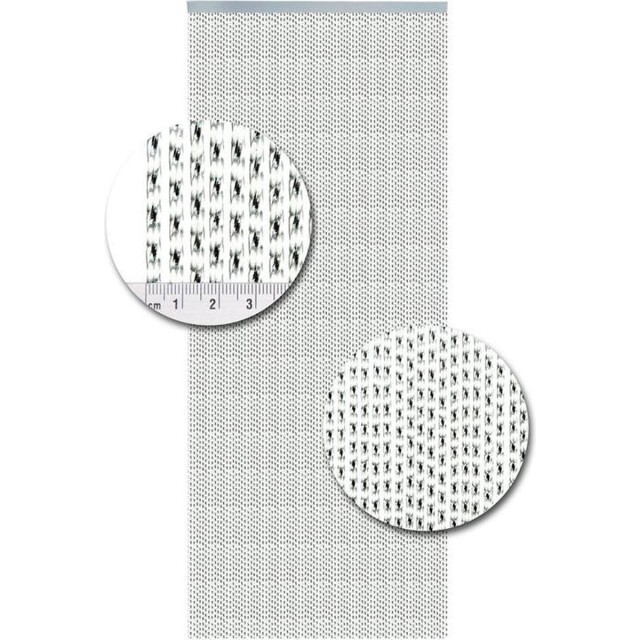 Vliegengordijnenexpert lucca vliegengordijn 92x210 cm transparant met op het kozijn 8718885000467 large
