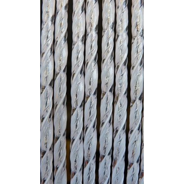 Vliegengordijnenexpert Bali vliegengordijn 100x240 cm transparant wit 100 x 240 cm in het kozijn 8718885000795a large
