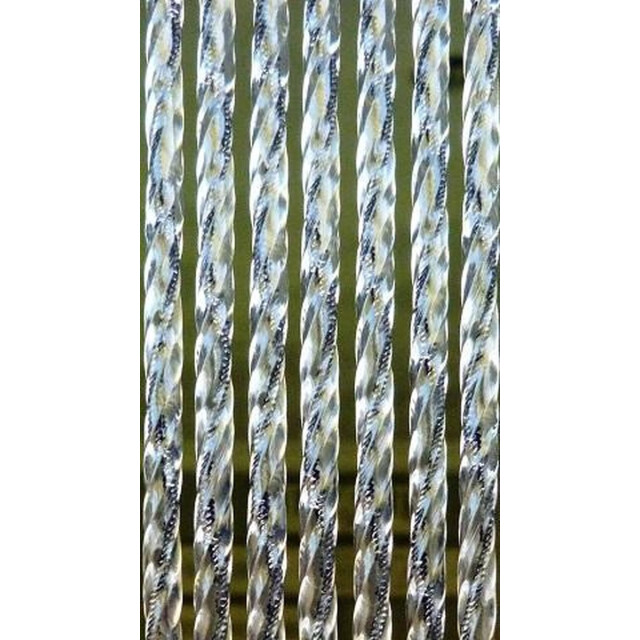 Vliegengordijnenexpert Milano vliegengordijn 92x210cm transparant/ in het kozijn 8718885000405a large