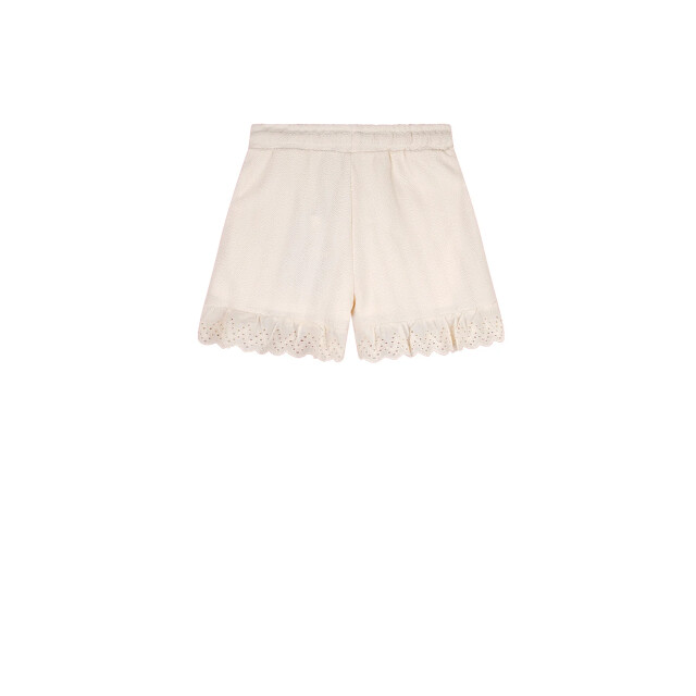 NoNo Zomer short meisjes wit jersey sara N503-5613-020 large