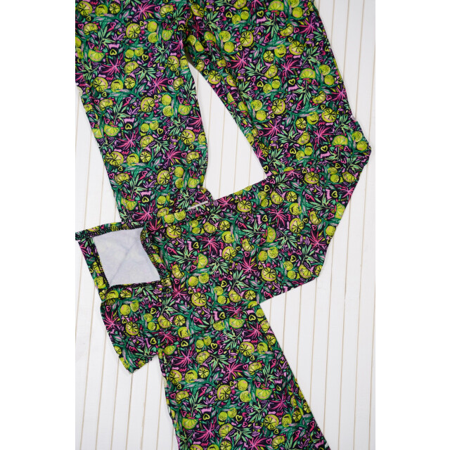 B.Nosy Zomer flair broek meisjes groen/ aop phoebe Y502-5625-981 large