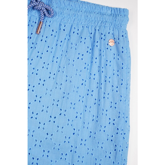 NoNo Zomer palazzo broek meisjes - borduursel sunet N503-5618-154 large