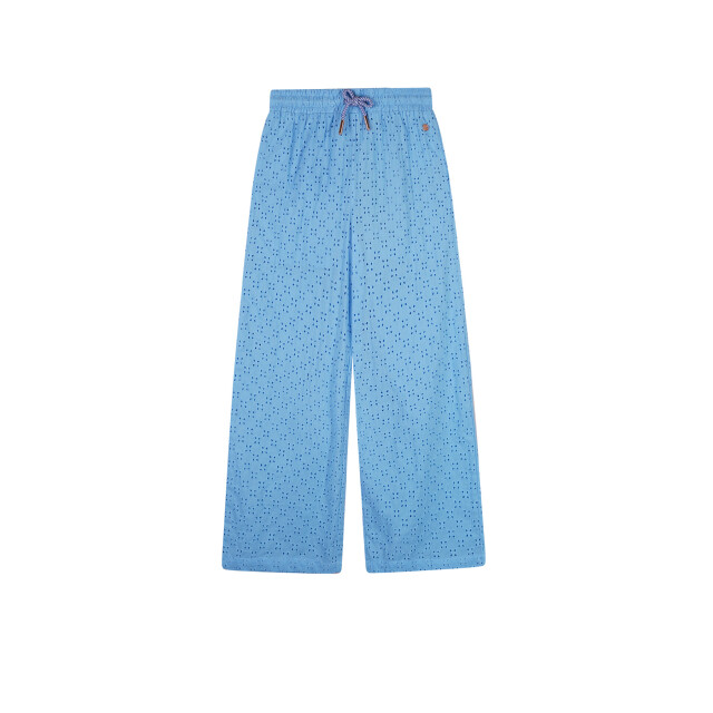 NoNo Zomer palazzo broek meisjes - borduursel sunet N503-5618-154 large