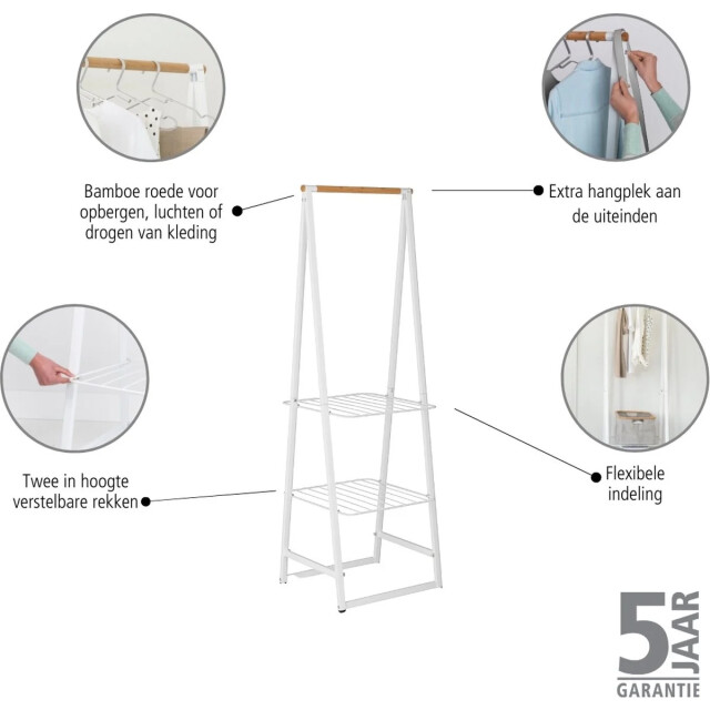 Brabantia Linn kledingrek - 118227 large