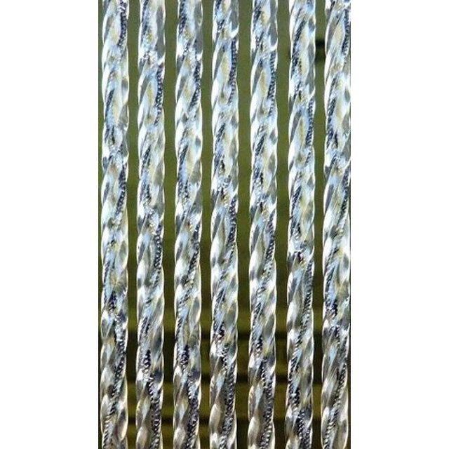 Vliegengordijnenexpert Milano vliegengordijn 100x240 cm transparant/ in het kozijn 8718885000412a large