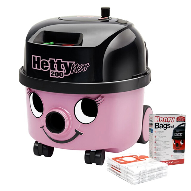 Numatic Hetty next hvn208 stofzuiger - met gratis pak stofzuigerzakken 5028965708071 large
