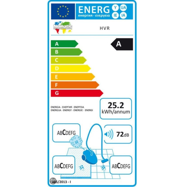 Numatic Henry eco hvr-160-11 stofzuiger met zak - 912805 large
