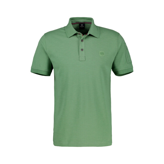 Lerros Heren polo 2533229 612 sage green Lerros Polo 2533229 612SageGreen large