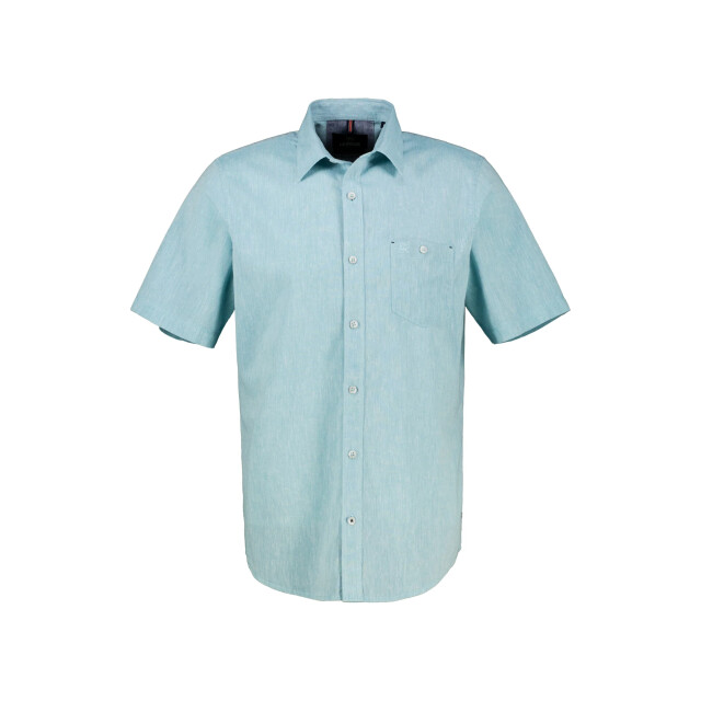 Lerros Heren overhemd 25420081 456 coastal blue Lerros Overhemd 25420081 456CoastalBlue large