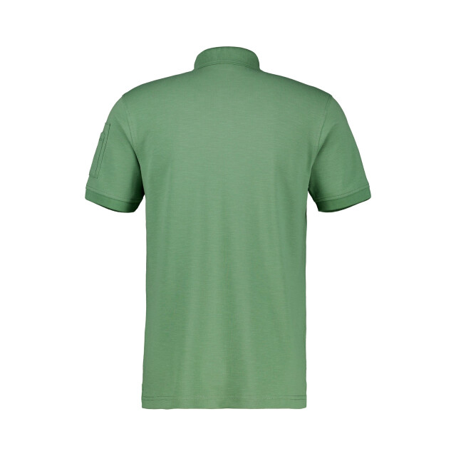 Lerros Heren polo 2533229 612 sage green Lerros Polo 2533229 612SageGreen large