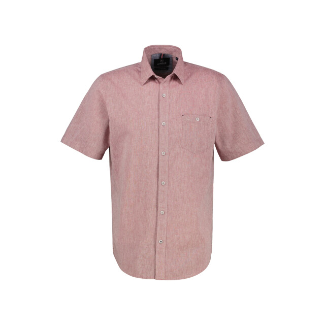 Lerros Heren overhemd 25420081 331 earth red Lerros Overhemd 25420081 331EarthRed large