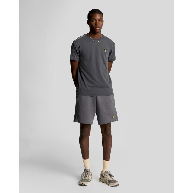 Lyle and Scott tape shorts sportbroek heren /grafiet 069626_970-XL large