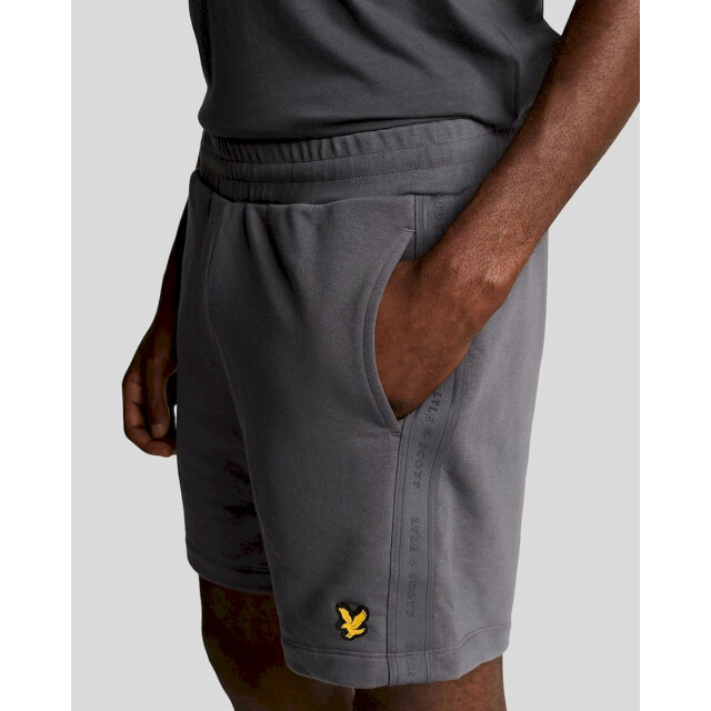Lyle and Scott tape shorts sportbroek heren /grafiet 069626_970-XL large