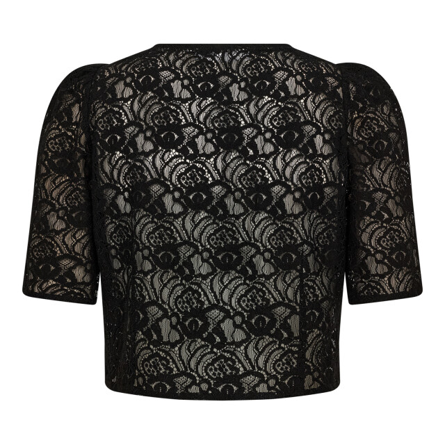 Co'Couture Cc leroy lace crop top CC Leroy Lace Crop Top/96 Zwart large