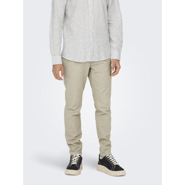 Only & Sons onsmark tap 0011 cotton linen pnt 22024937 chinchilla 05519.829.0010 large