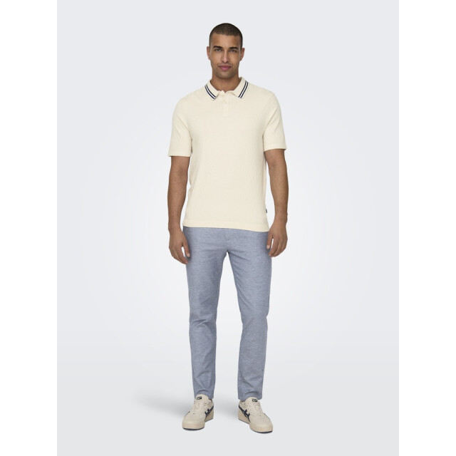 Only & Sons onsmark tap 0011 cotton linen pant 22024937 flint 05519.938.0010 large