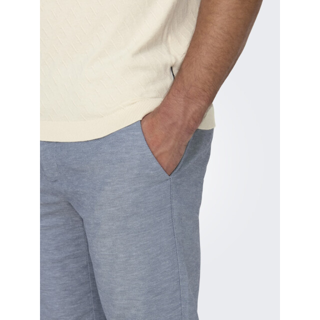 Only & Sons onsmark tap 0011 cotton linen pant 22024937 flint 05519.938.0010 large