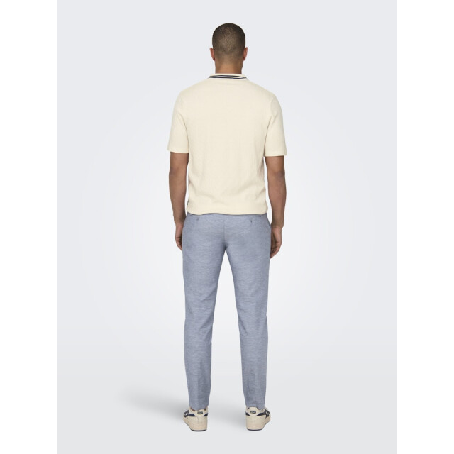 Only & Sons onsmark tap 0011 cotton linen pant 22024937 flint 05519.938.0010 large