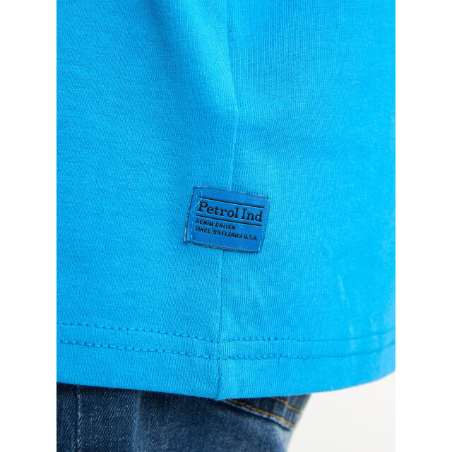 Petrol Industries Heren shirt- m-1050-tsr6210 5044 dark aqua Petrol M 1050 TSR6210 5044DarkAqua large