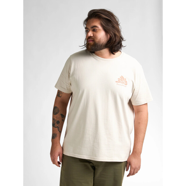 Petrol Industries Heren shirt- m-1050-tsr6210 0112 seashell Petrol M 1050 TSR6210 0112Seashell large