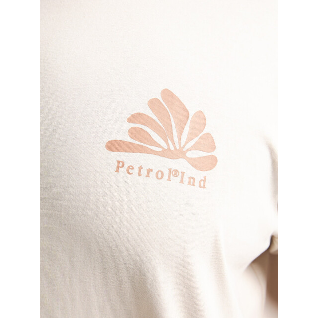 Petrol Industries Heren shirt- m-1050-tsr6210 0112 seashell Petrol M 1050 TSR6210 0112Seashell large