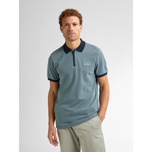 Petrol Industries Heren polo m-1050-pol907 5188 ocean Petrol M 1050 POL907 5188Ocean large